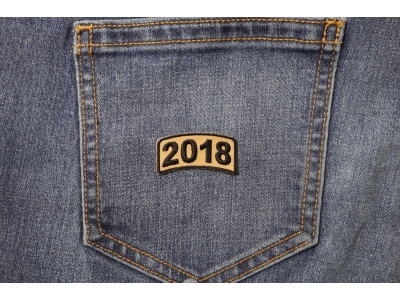 2018 Patch in Brown