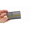 Subdued Yellow Stripe American Flag Patch | US Military Veteran Patches Subdued Yellow Stripe American Flag Patch shown on hand for size comparison