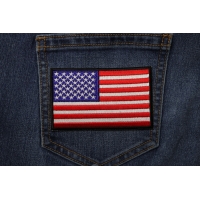 Us Flag Patch 4 Inch Black Border | Embroidered Patches Us Flag Patch 4 Inch Black Border | Embroidered Patches