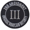2nd Amendment Original Homeland Security 3 Percenter Patch