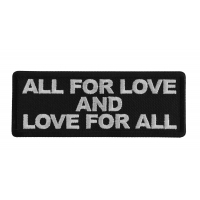 All for Love and Love for All Patch All for Love and Love for All Patch