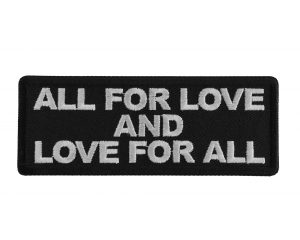 All for Love and Love for All Patch