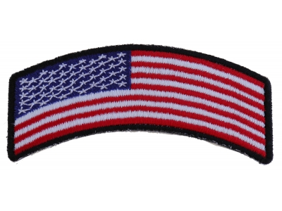 American Flag Rocker Patch | US Military Veteran Patches