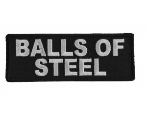 Balls Of Steel Patch