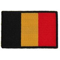 Belgium Flag Patch Belgium Flag Patch