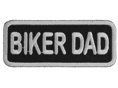 Biker Dad Patch | Embroidered Patches