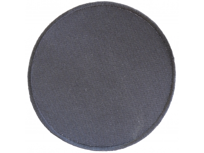 Black 4 Inch Round Blank Patch | Embroidered Patches