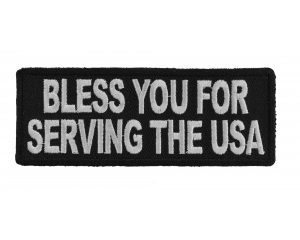 Bless You For Serving The USA Patch