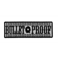 Bullet Proof Patch | Embroidered Patches