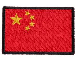 China Flag Patch