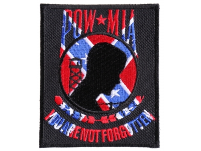 Confederate Pow Mia Patch | US Military Veteran Patches