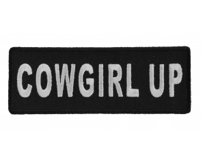 Cowgirl Up Patch | Embroidered Patches