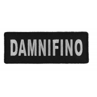 Damnifino Patch - Damn If I Know | Embroidered Patches Damnifino Patch - Damn If I Know | Embroidered Patches