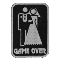 Game Over Marriage Patch | Embroidered Patches