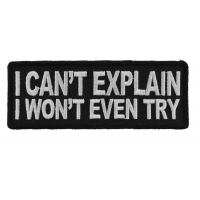 I Can't Explain I Won't Even Try Patch