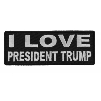 I Love President Trump Patch