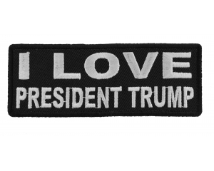 I Love President Trump Patch