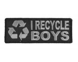 I Recycle Boys Patch