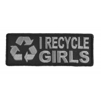 I Recycle Girls Patch I Recycle Girls Patch