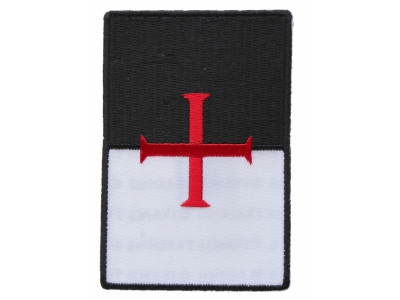 Knights Templar Flag Patch | Embroidered Patches