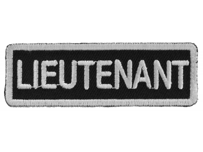 Lieutenant Patch | US Army Military Veteran Patches