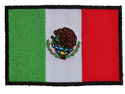Mexico Flag Patch | Embroidered Patches