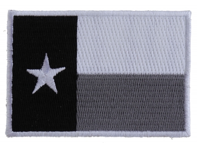 Monochrome Texas Flag Patch