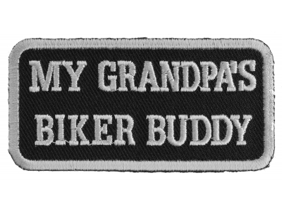My Grandpa's Biker Buddy Patch
