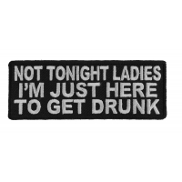 Not Tonight Ladies Patch
