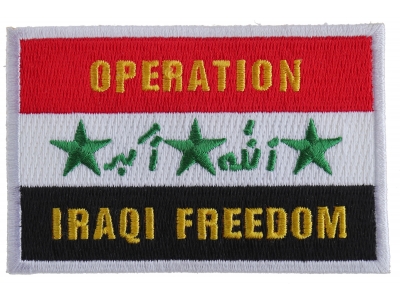 Iraq Vets -Buy Embroidered Patches
