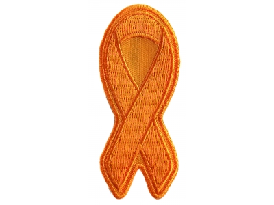 Orange Leukemia Awareness Ribbon Patch