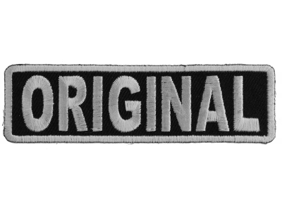ORIGINAL Patch In Black And White