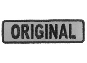 Original Patch In Reflective | Embroidered Patches