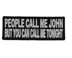 People Call Me John Corny Patch