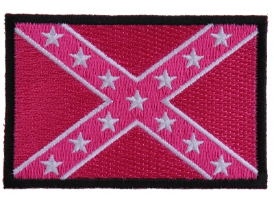 Pink Rebel Flag Patch