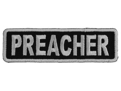 Preacher Patch | Embroidered Patches