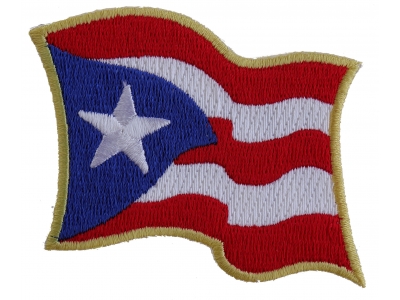 Puerto Rico Flag Patch | Embroidered Patches