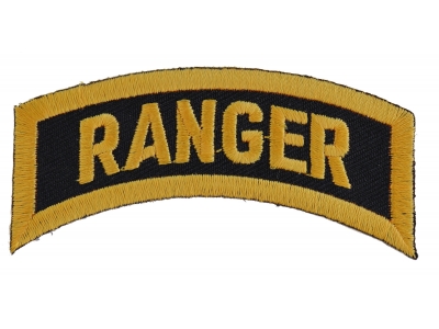 Ranger Rocker Patch | US Army Military Veteran Patches
