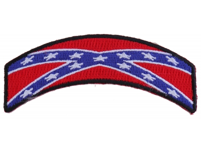 Rebel Flag Rocker Patch | Embroidered Patches