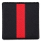 Red Line Firefighter Family Patch