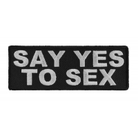 Say Yes To Sex Patch Say Yes To Sex Patch
