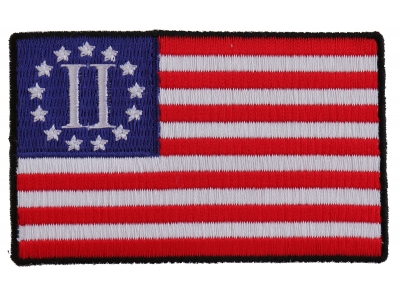 Second American Revolution Flag Patch | Embroidered Patches