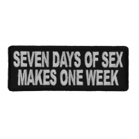 Seven Days Of Sex Makes One Week Patch