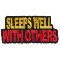 Sleeps Well With Others Patch | Embroidered Patches
