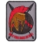 Spartan With Your Shield or On It Patriotic Iron on Patch 