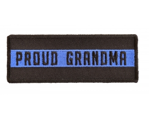 Thin Blue Line Proud Grandma Patch