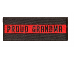 Thin Red Line Proud Grandma Patch