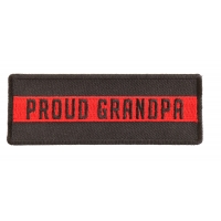 Thin Red Line Proud Grandpa Patch