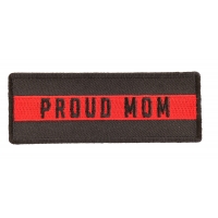 Thin Red Line Proud Mom Patch