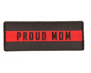 Thin Red Line Proud Mom Patch
